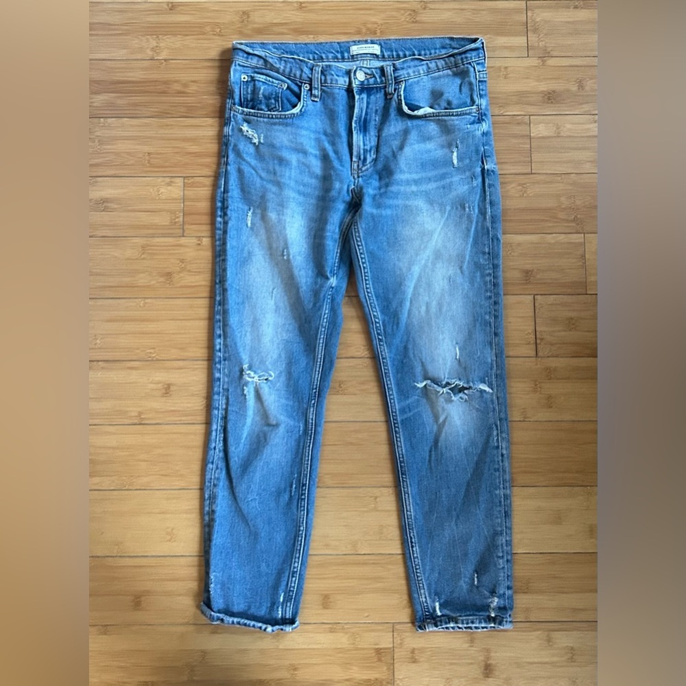 Zara women’s straight boyfriend denim size 8